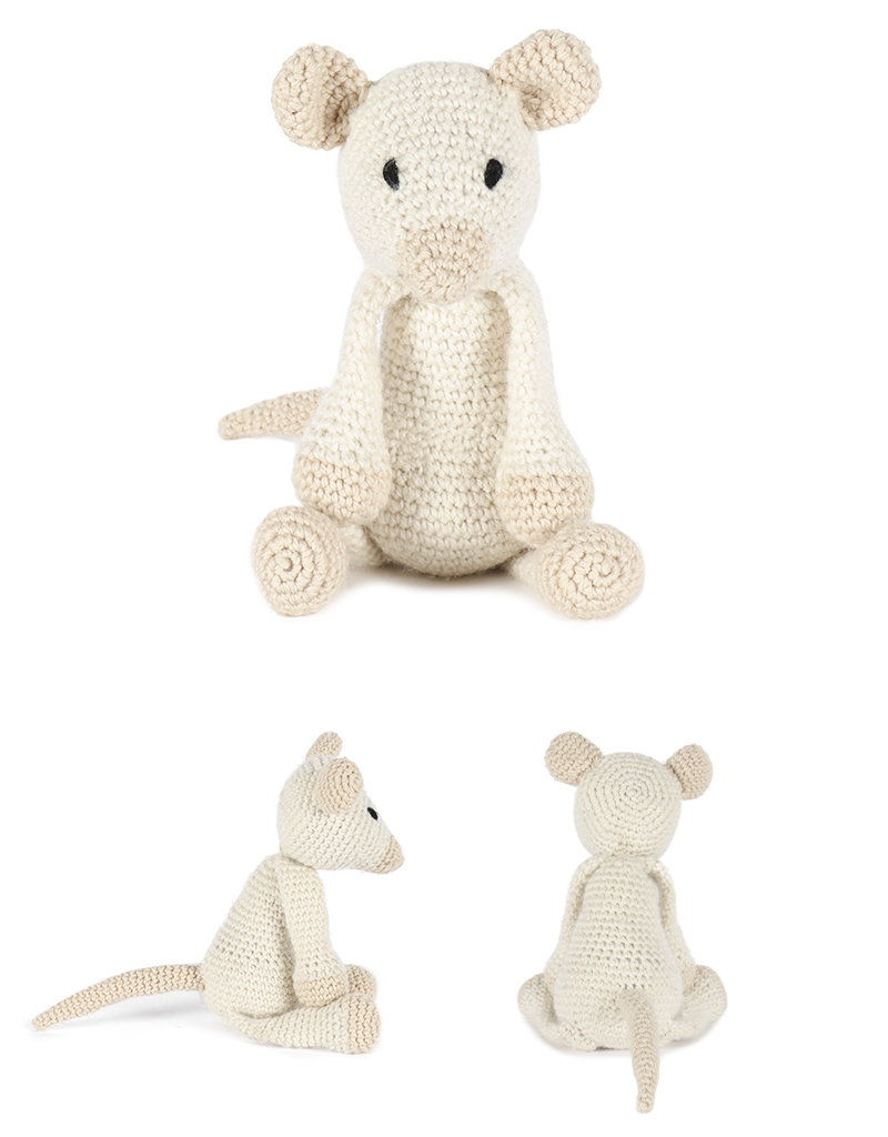 toft hannah the mouse amigurumi crochet animal